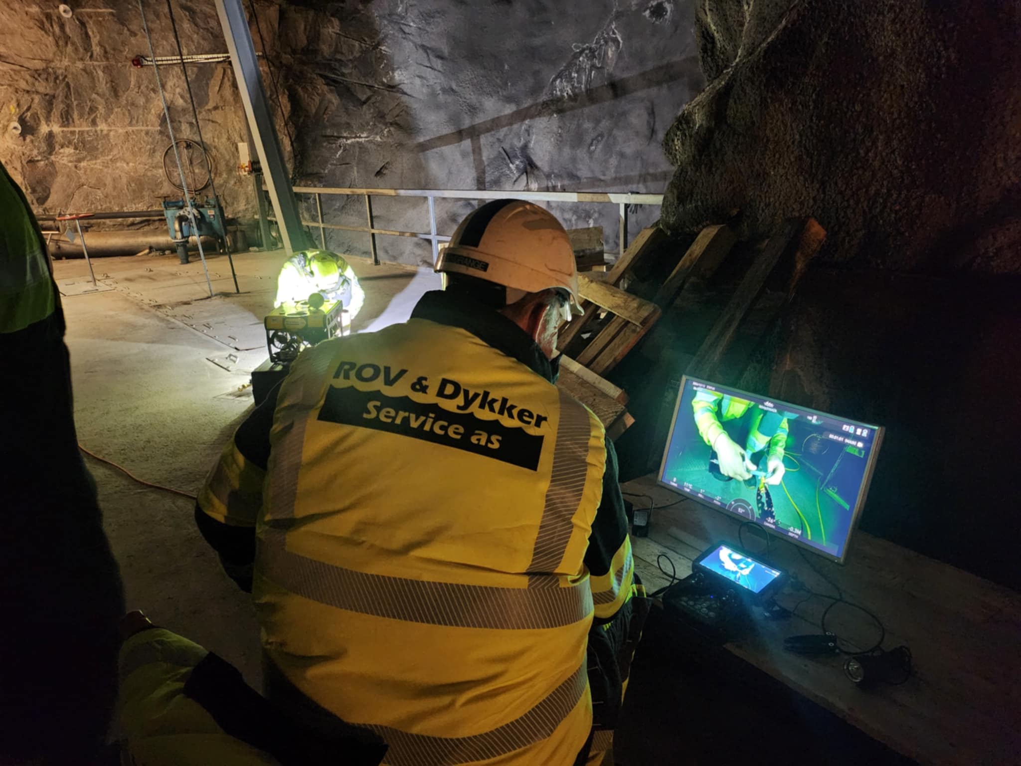 ROV og Arbeidsdykking kraftverk ROV inspeksjon av kraftverk – undervannsinspeksjon Norge