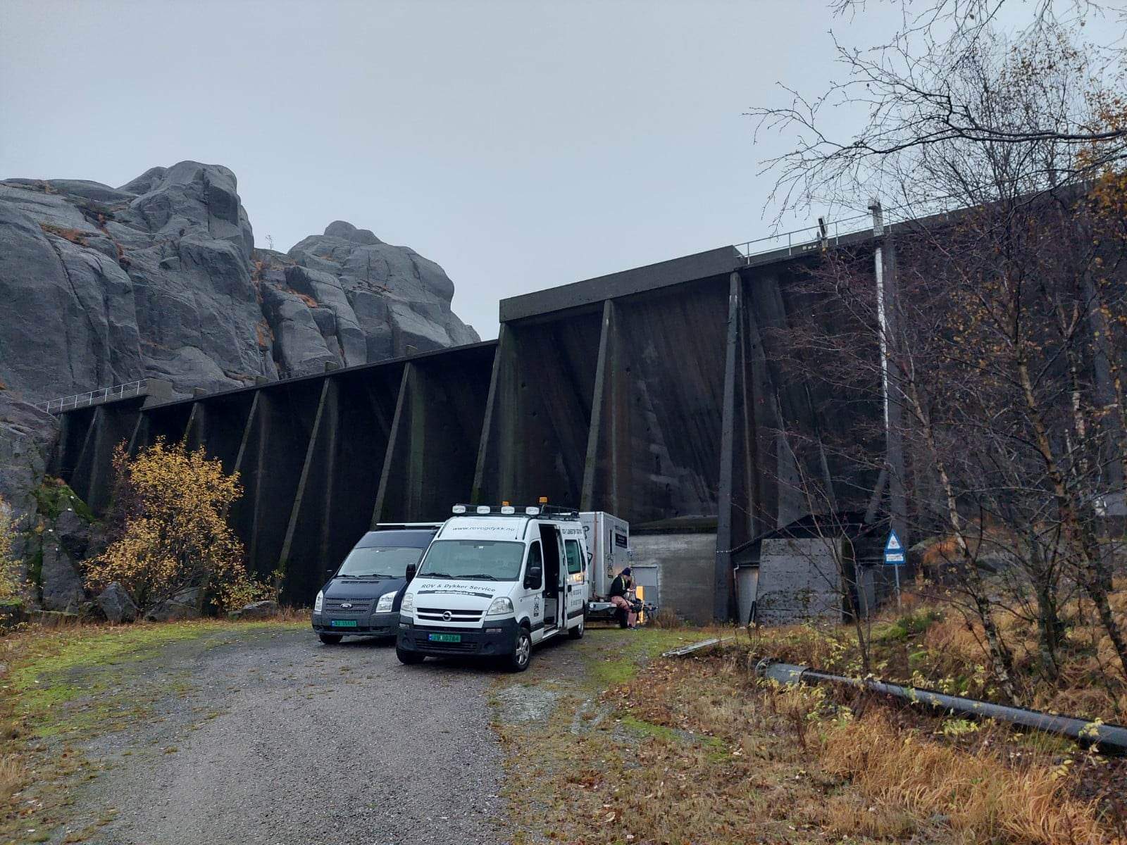 Arbeid ved vannkraftanlegg